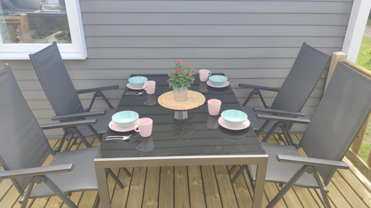 Mobilheim Herz Lauwersoog - Chalet Robbengat Bagian luar foto