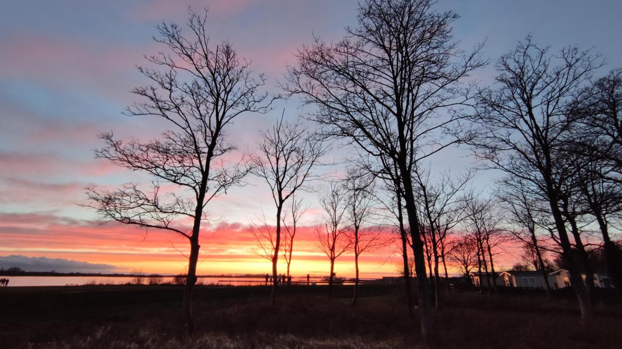 Mobilheim Herz Lauwersoog - Chalet Robbengat Bagian luar foto